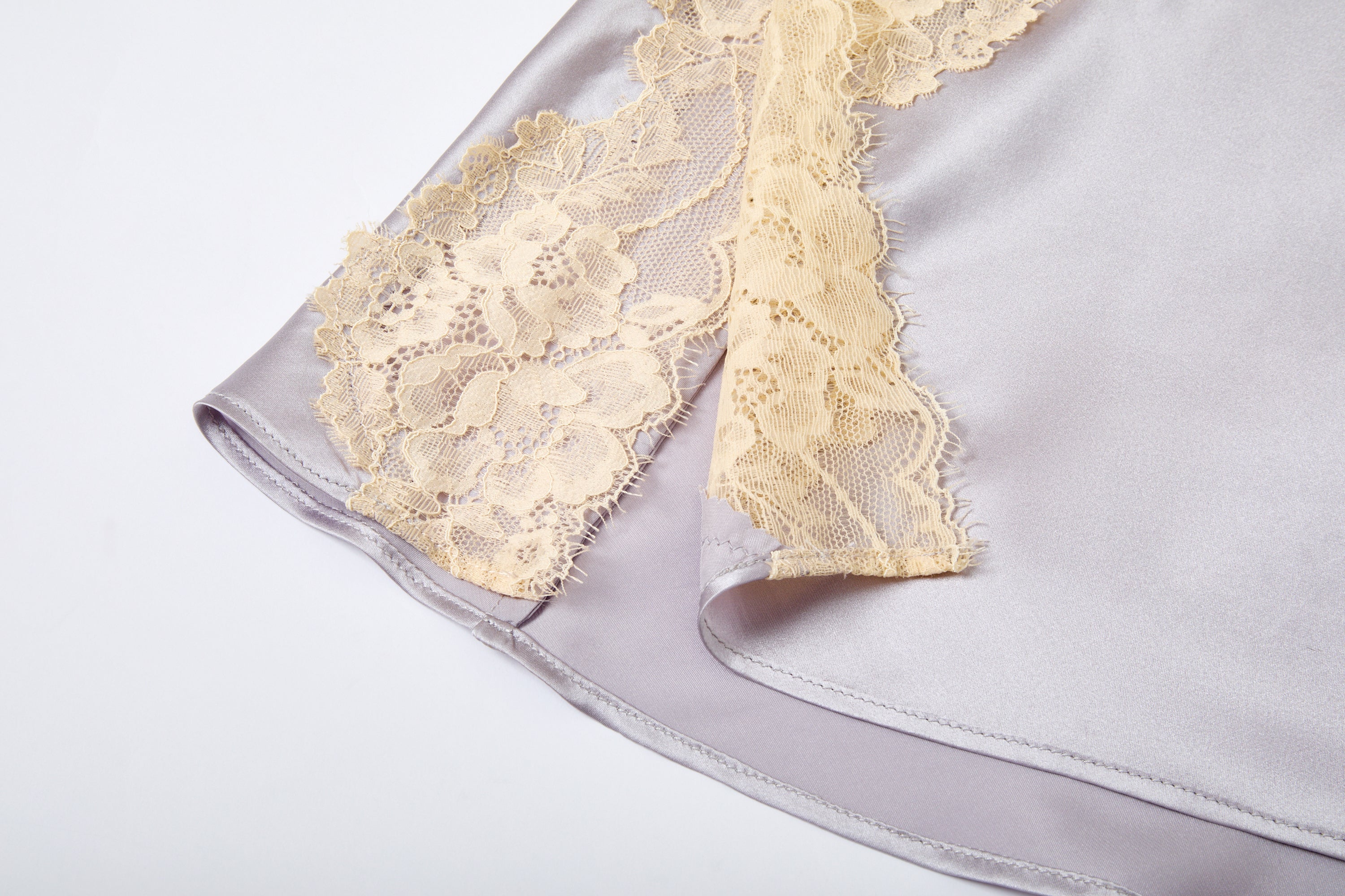 真絲蕾絲長洋裝｜Silk Vow