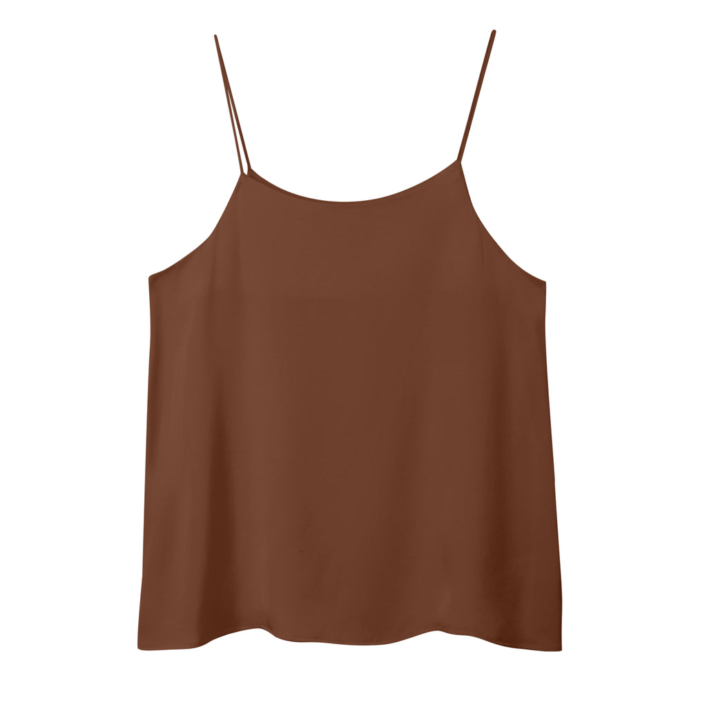 Silk Camisole｜Double-Faced Silk Charmeuse 雙面真絲吊帶上衣