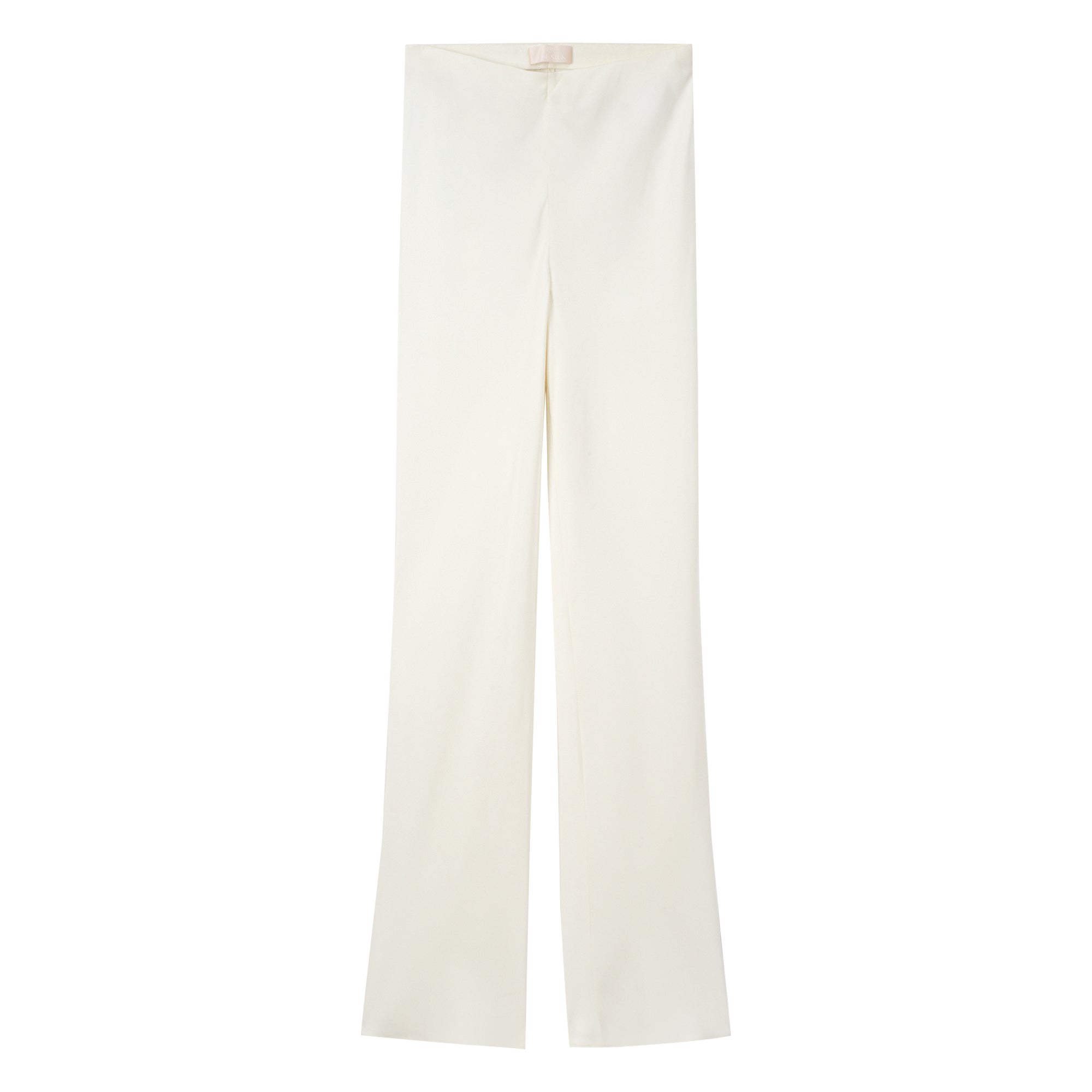 Silk Wide-Leg Pants｜30 Momme Heavy Crinkled Silk 斜裁重皺真絲寬褲