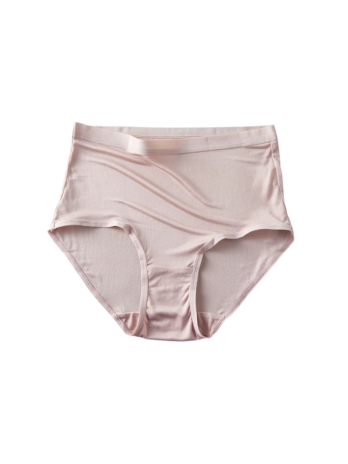 女士真絲高腰內褲｜法式高叉 × 乾爽透氣