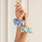 經典法式真絲髮圈