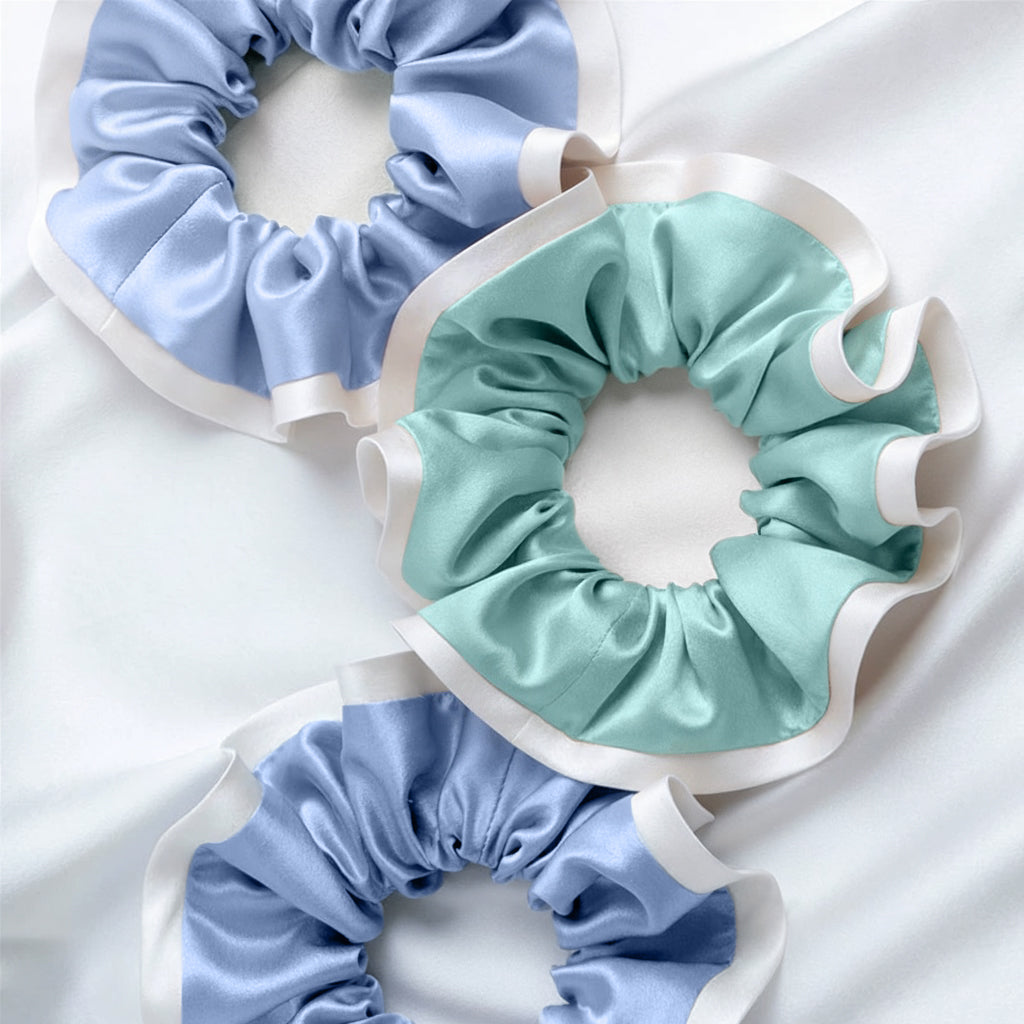 經典法式真絲髮圈