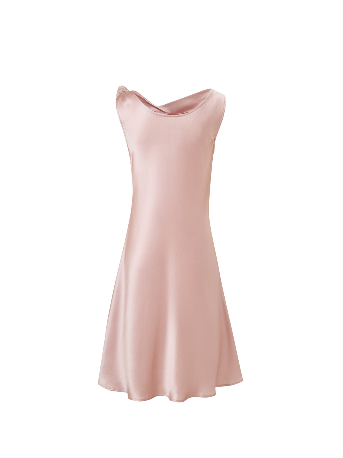 真絲玫瑰垂領洋裝｜Silk Vow