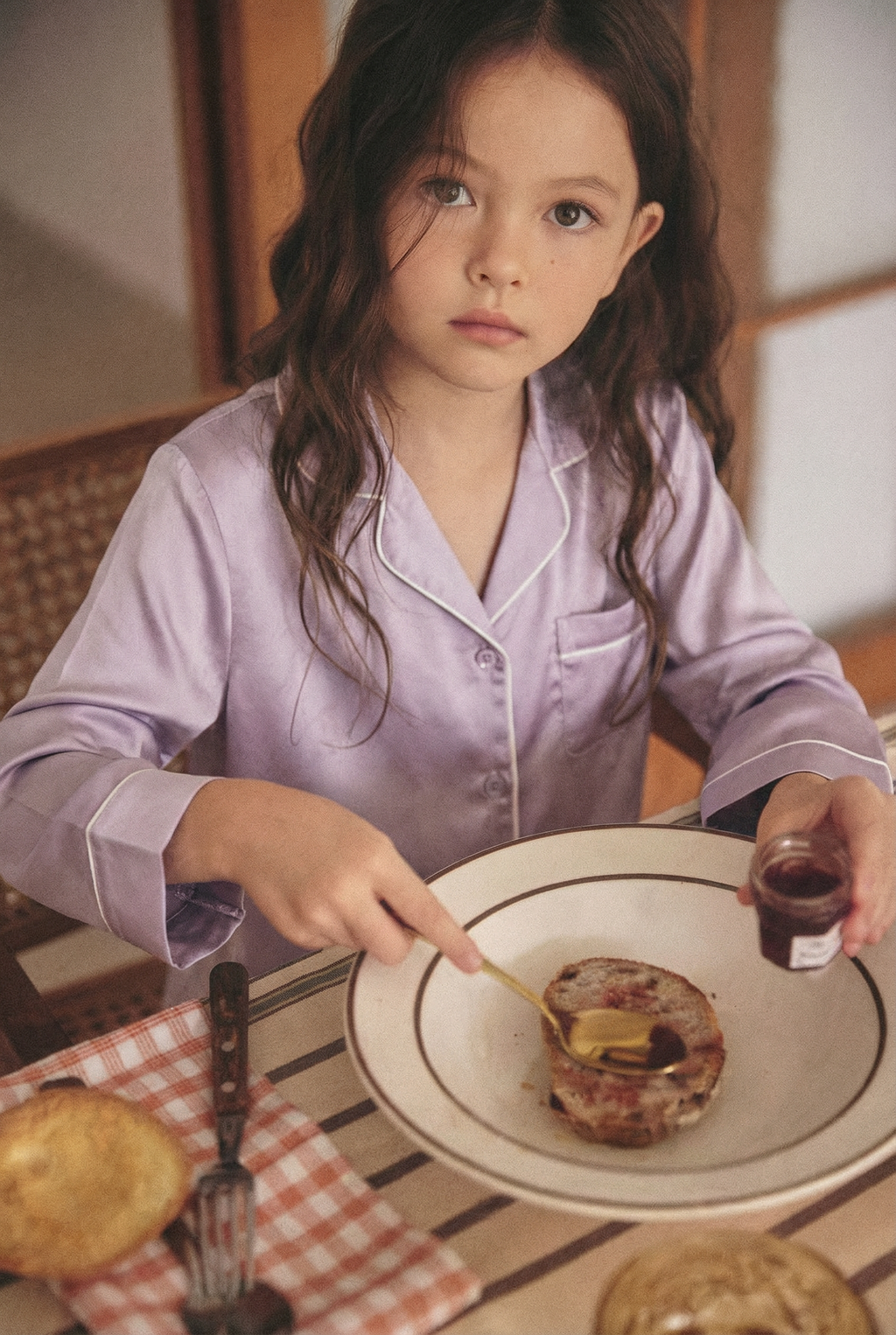 兒童經典真絲睡裙｜親子 Matching