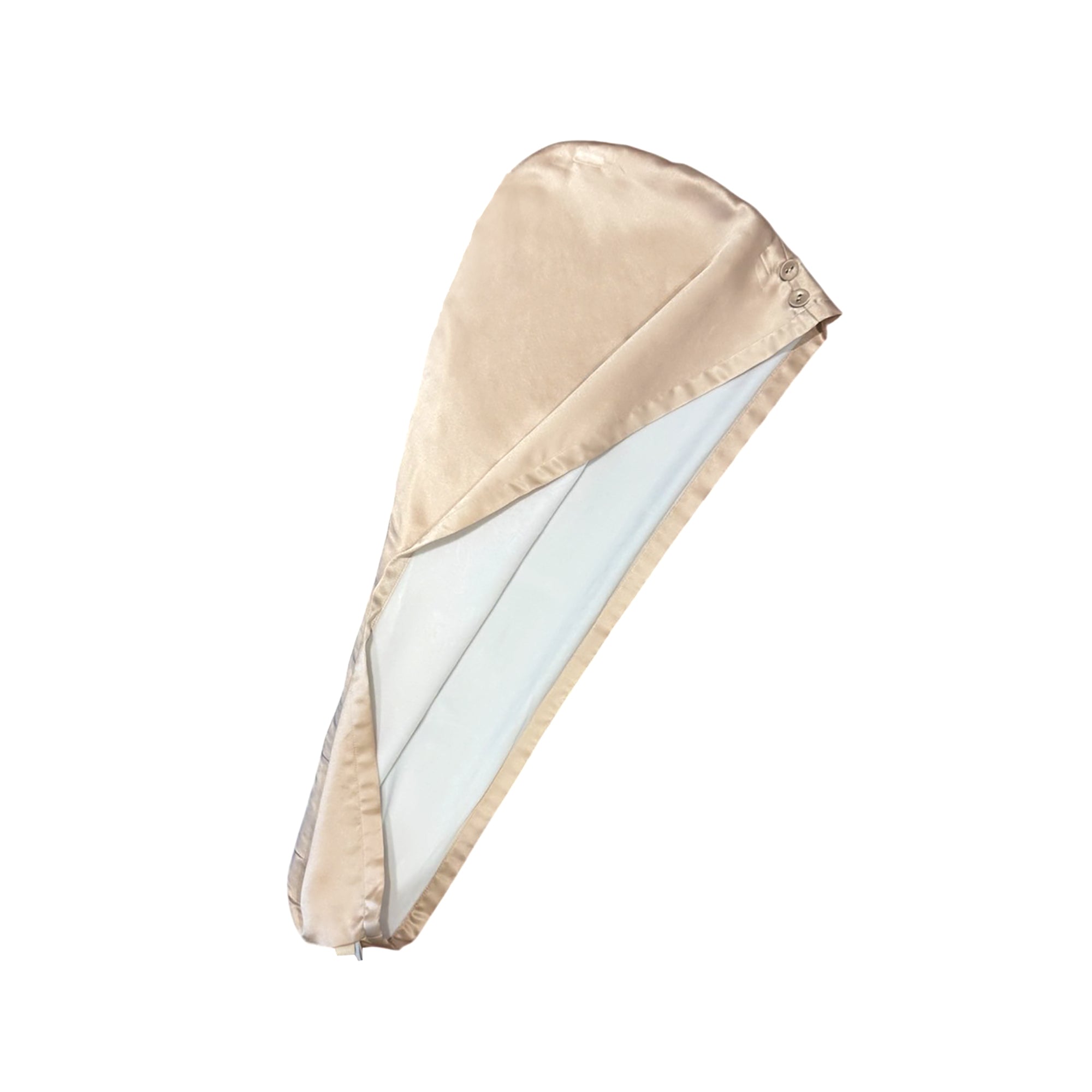 真絲乾髮帽｜加厚速乾 × 蓬鬆護髮