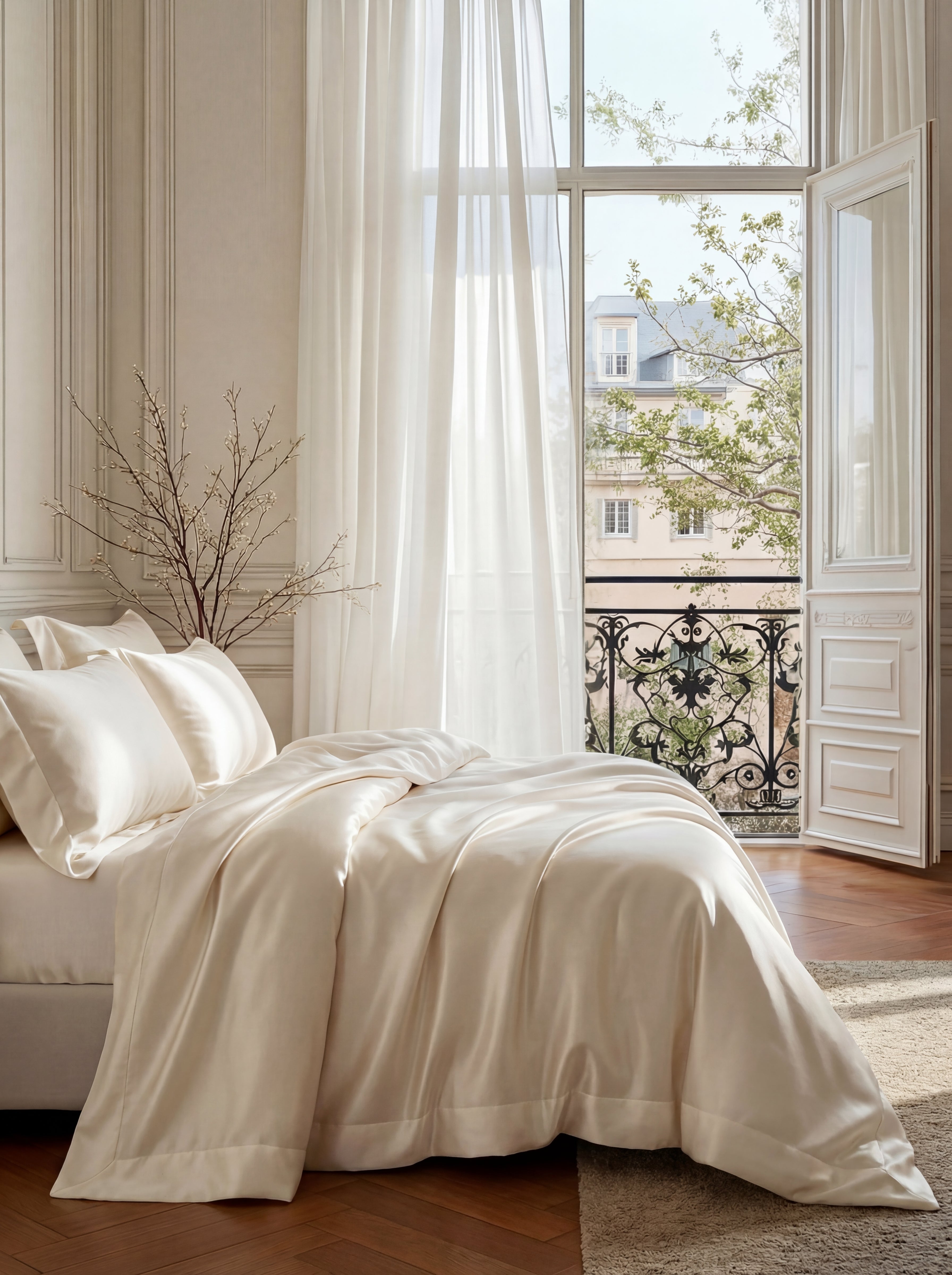 經典真絲床品套組｜CloudSoft Silk™