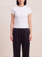 Silk Essentials Tee – Sculpt 真絲顯瘦圓領T-shirt