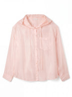 Silk Hooded Jacket 真絲防曬連帽外套