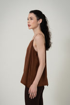 Silk Camisole｜Double-Faced Silk Charmeuse 雙面真絲吊帶上衣