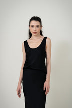 Silk Tank Top｜Double-Faced Silk Charmeuse 重磅雙面真絲背心