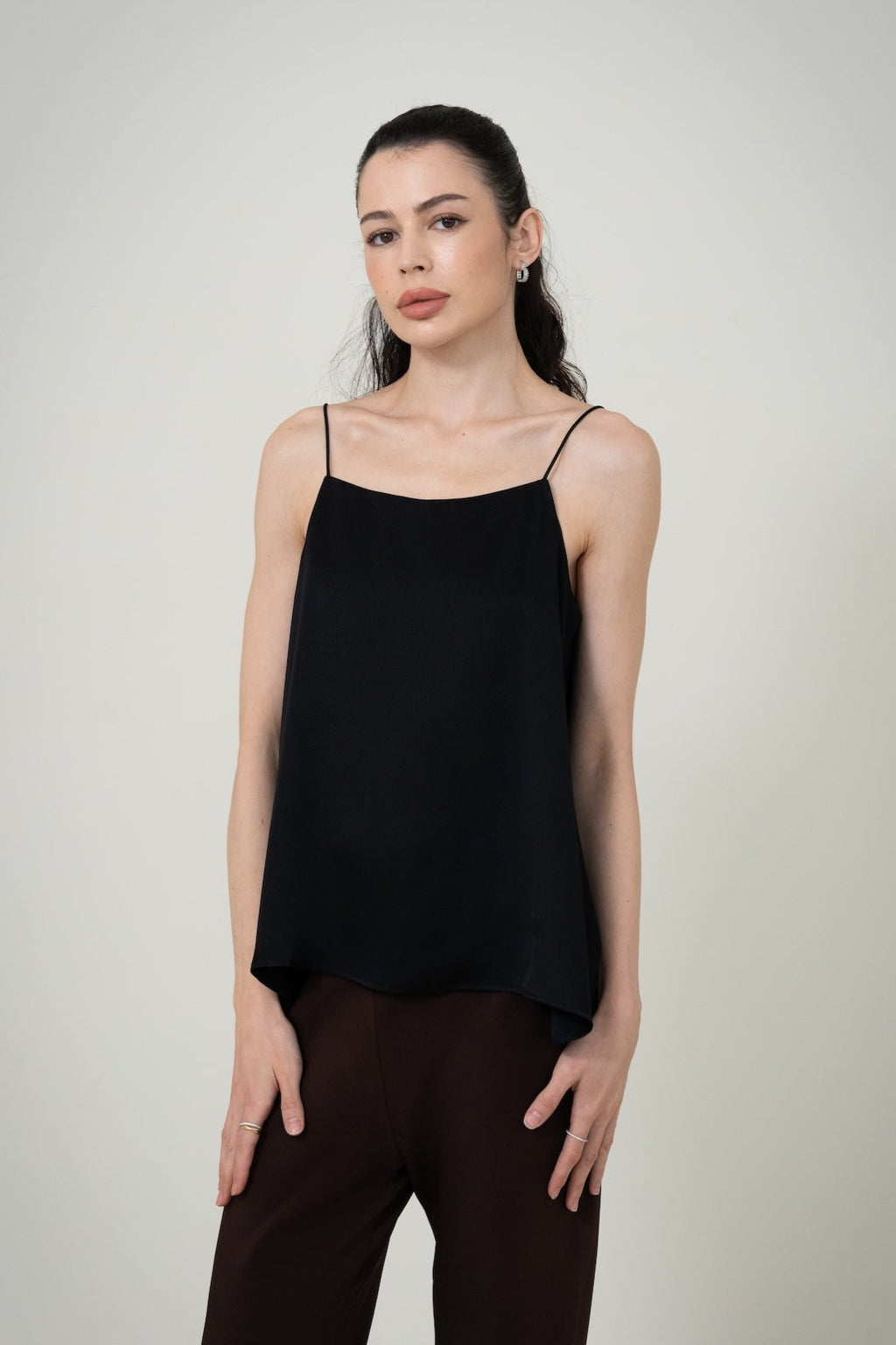 Silk Camisole｜Double-Faced Silk Charmeuse 雙面真絲吊帶上衣