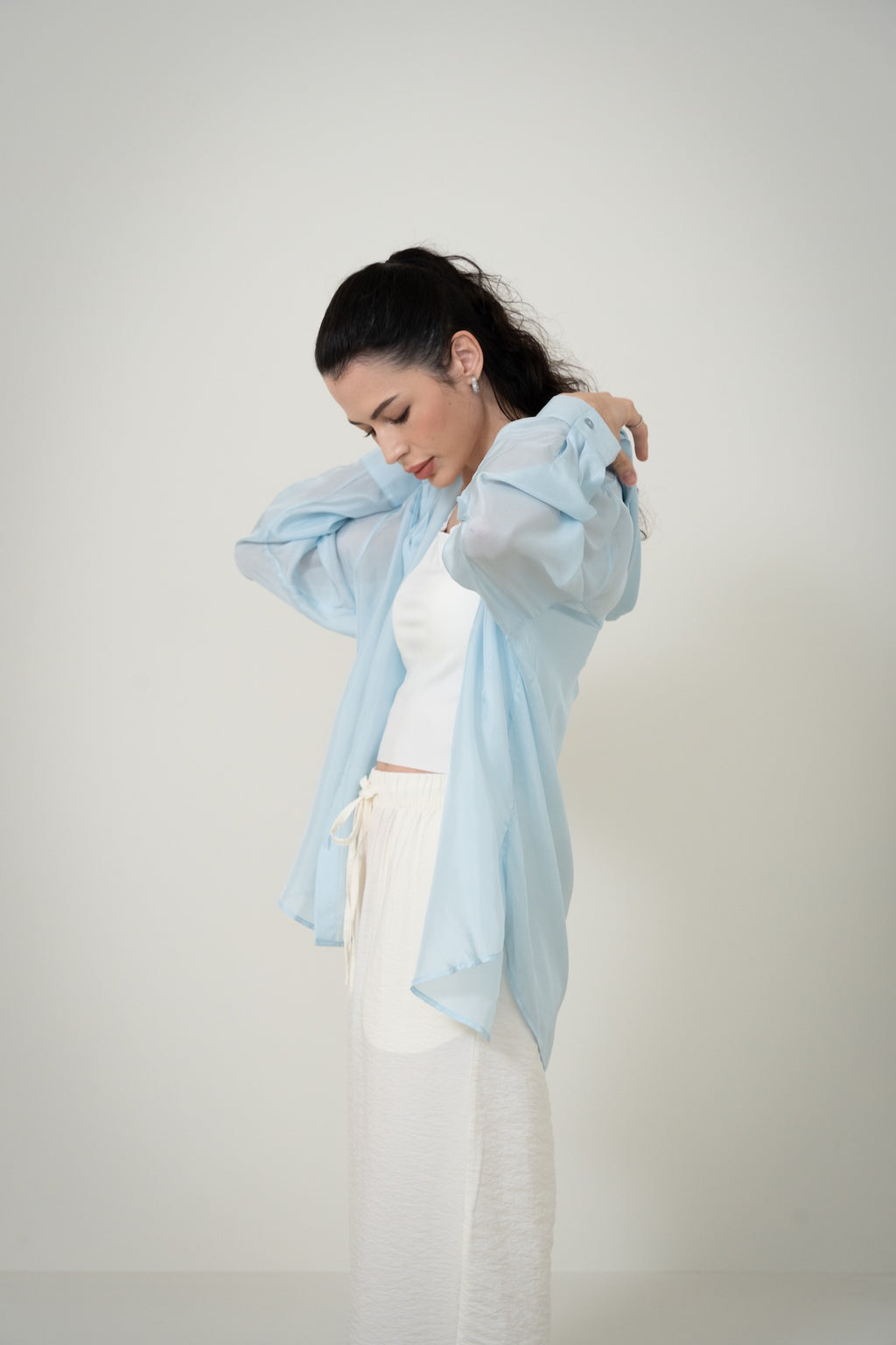 Silk Hooded Jacket 真絲防曬連帽外套