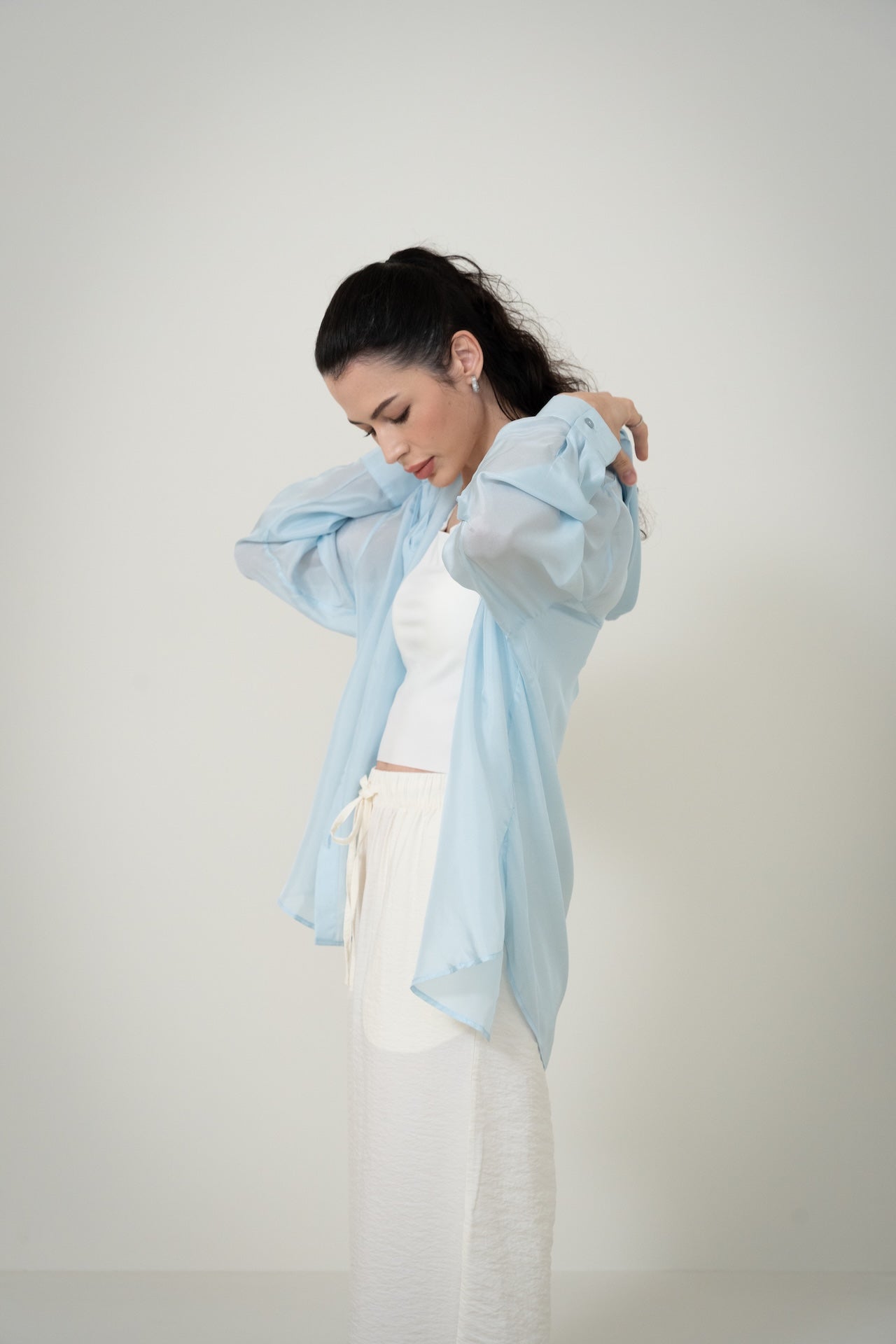 Silk Hooded Jacket 真絲防曬連帽外套