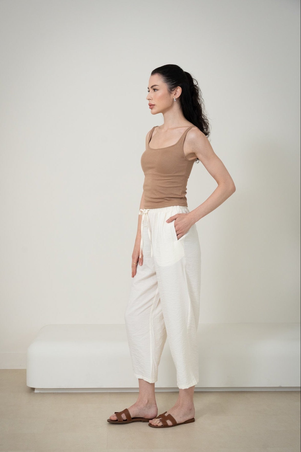 Silk Essentials Tank Top – 真絲顯瘦包覆背心Tank Top