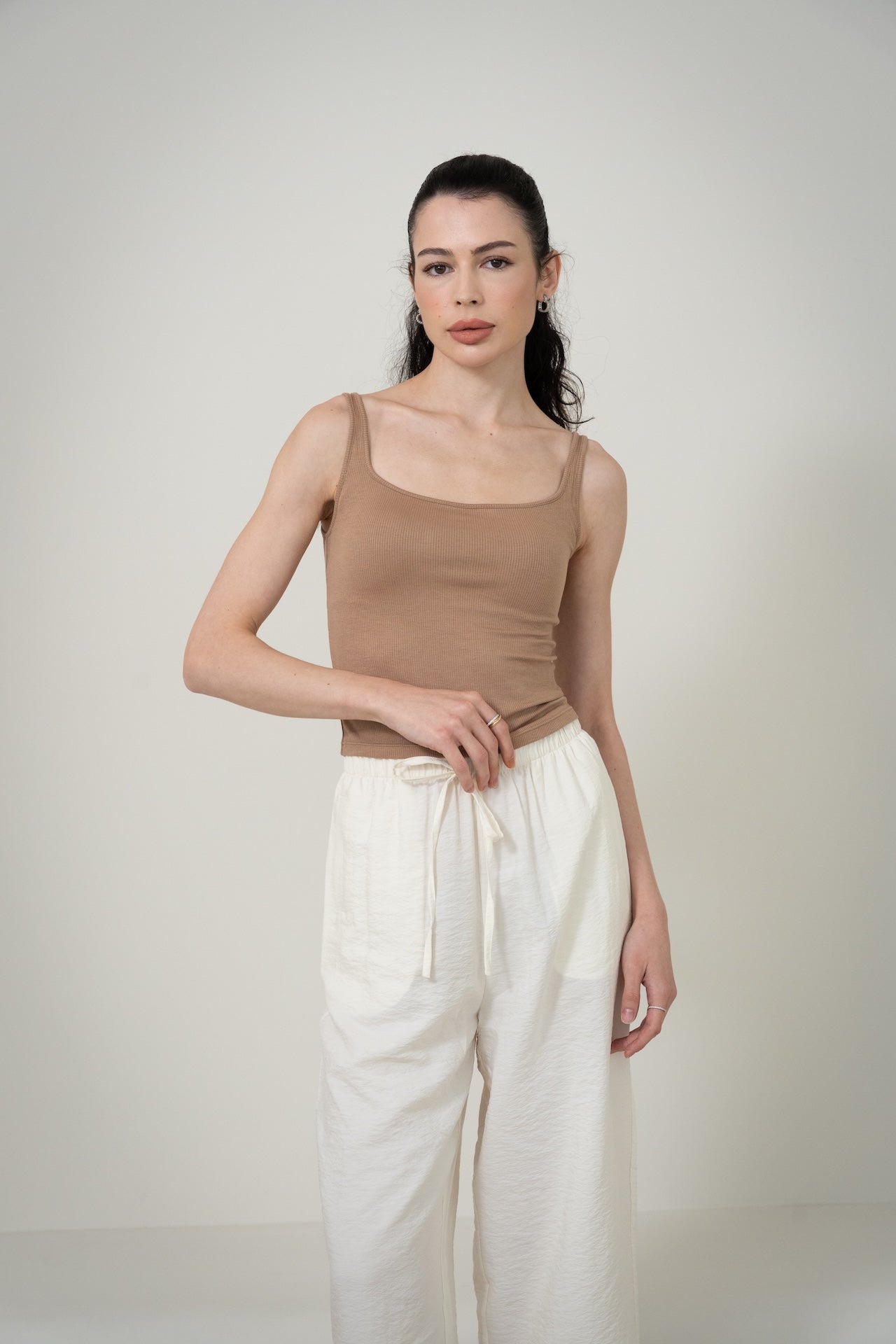 Silk Essentials Tank Top – 真絲顯瘦包覆背心Tank Top