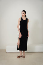 Silk Little Black Dress 真絲無袖小黑裙