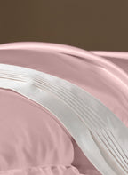 經典法式折邊真絲四件套床組