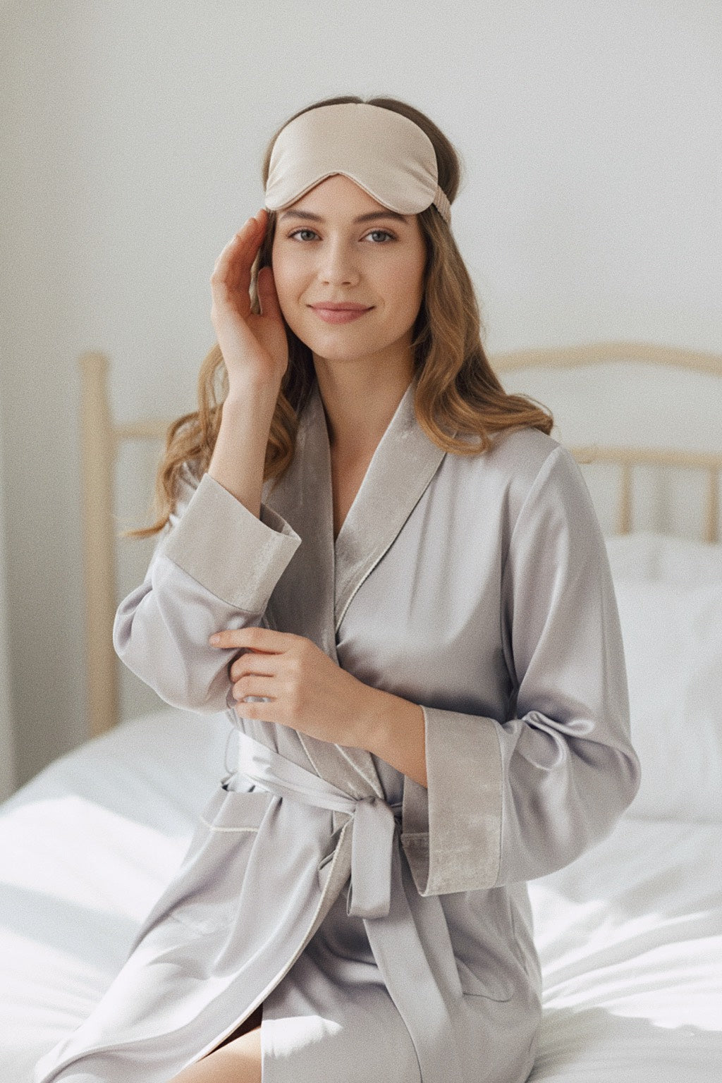 奢華蠶絲深眠眼罩