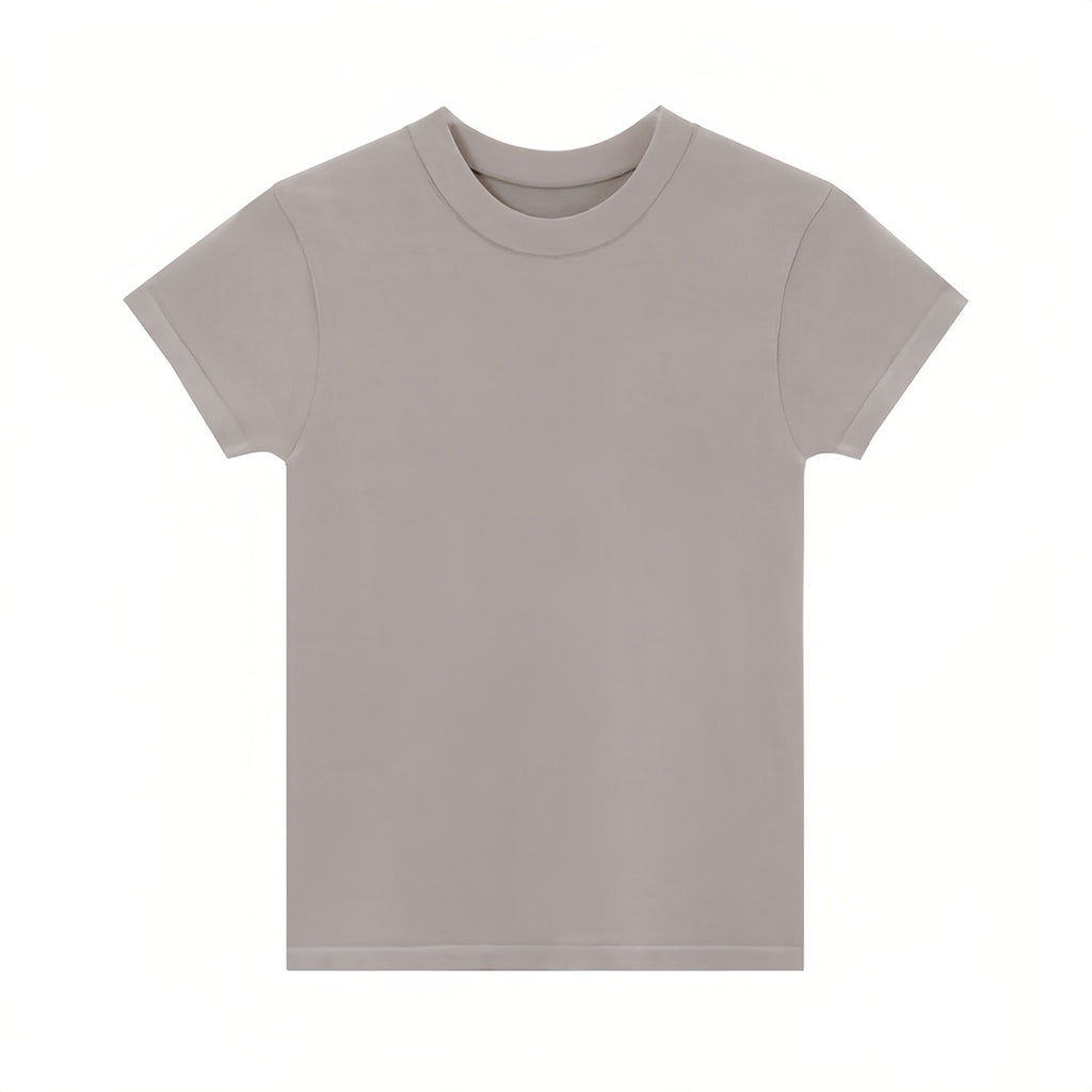 Silk Essentials Tee – Cloud 真絲基礎T-shirt 雲朵款