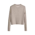 真絲混羊毛針織開襟衫｜老錢氣質 × 柔軟不刺癢