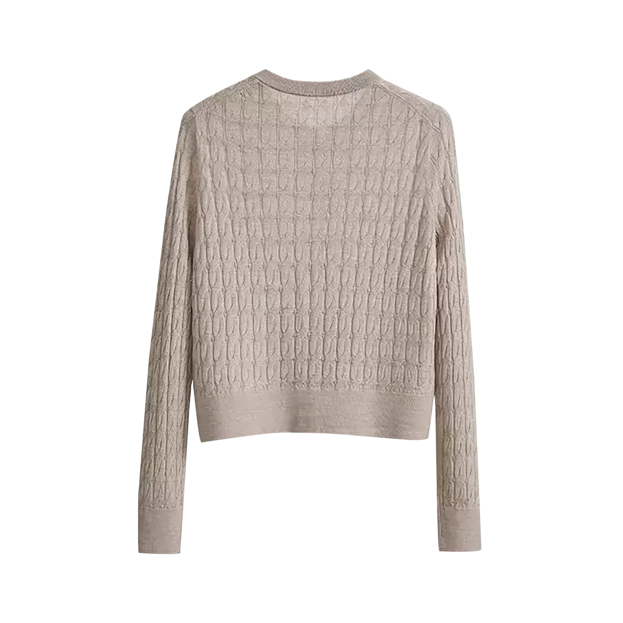 真絲混羊毛針織開襟衫｜老錢氣質 × 柔軟不刺癢