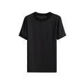 Silk Short-Sleeve Top 霧光真絲短袖上衣