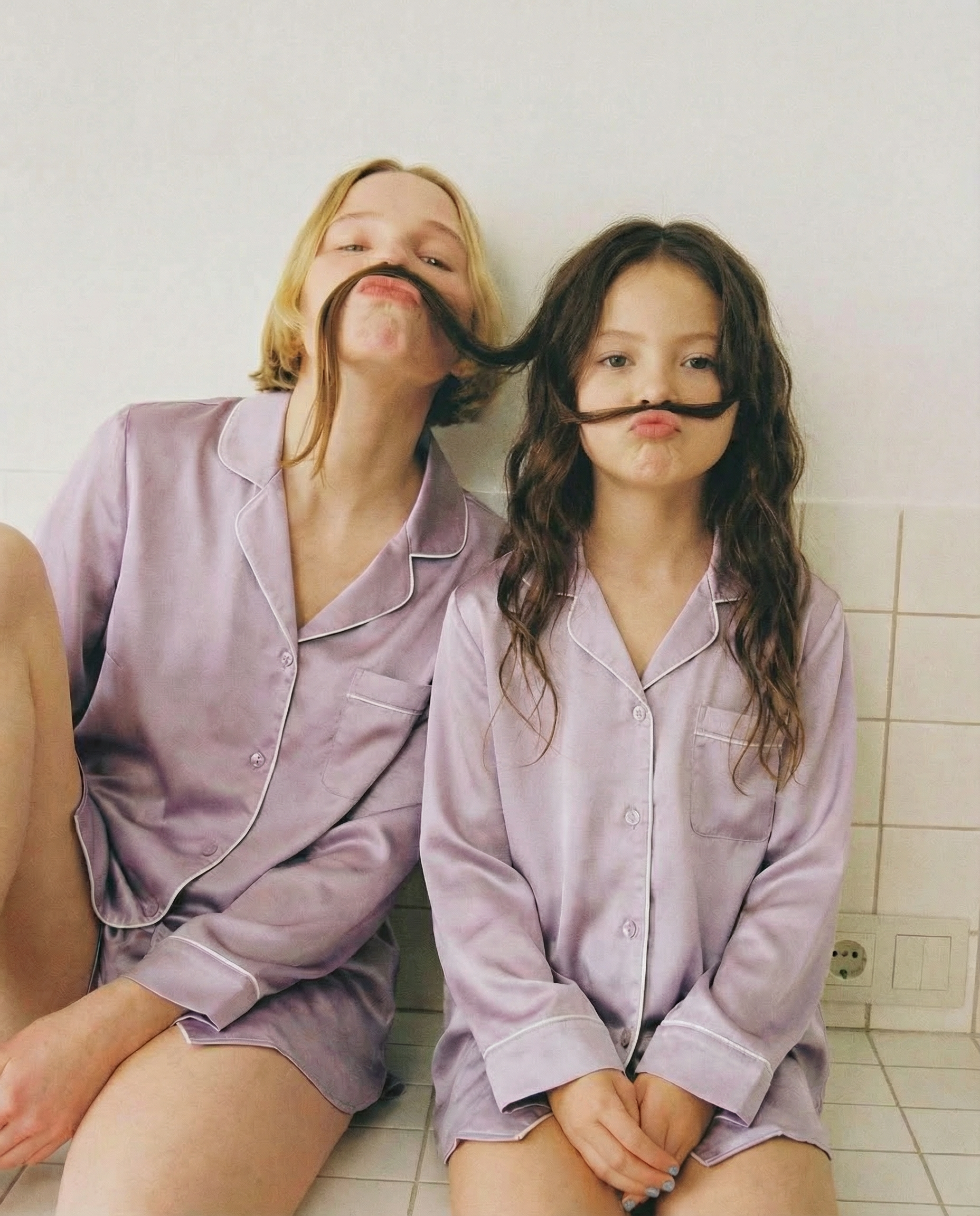 兒童經典真絲睡裙｜親子 Matching