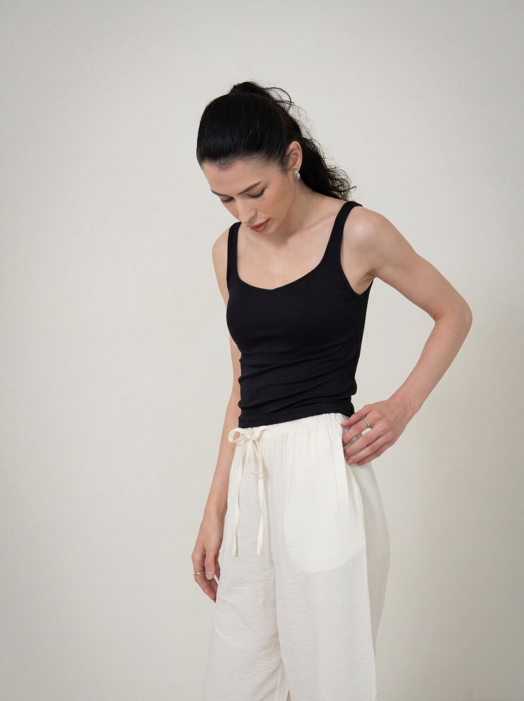 Silk Essentials Tank Top – 真絲顯瘦包覆背心Tank Top