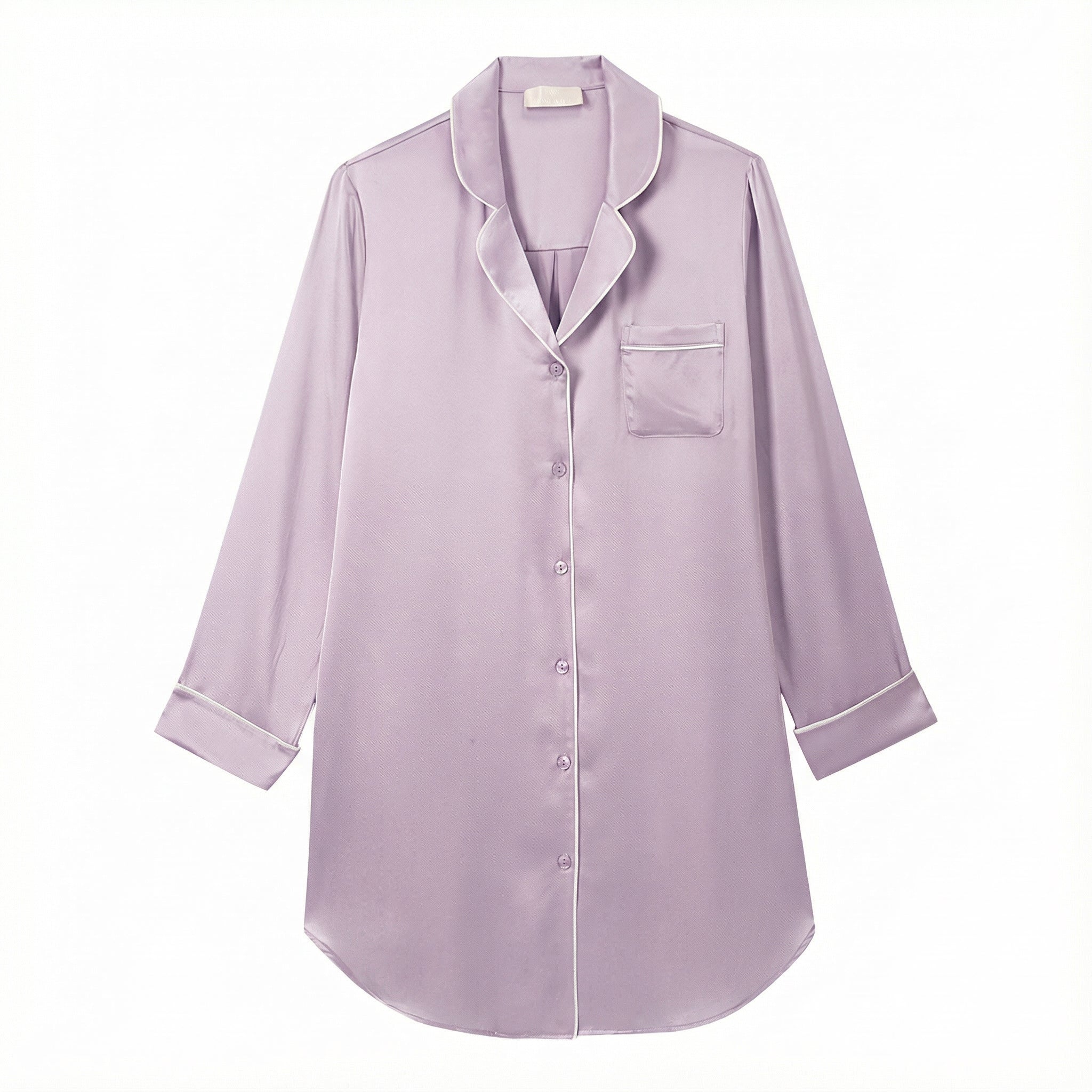 【男友感真絲襯衫睡裙】獨家設計 x 多色選擇