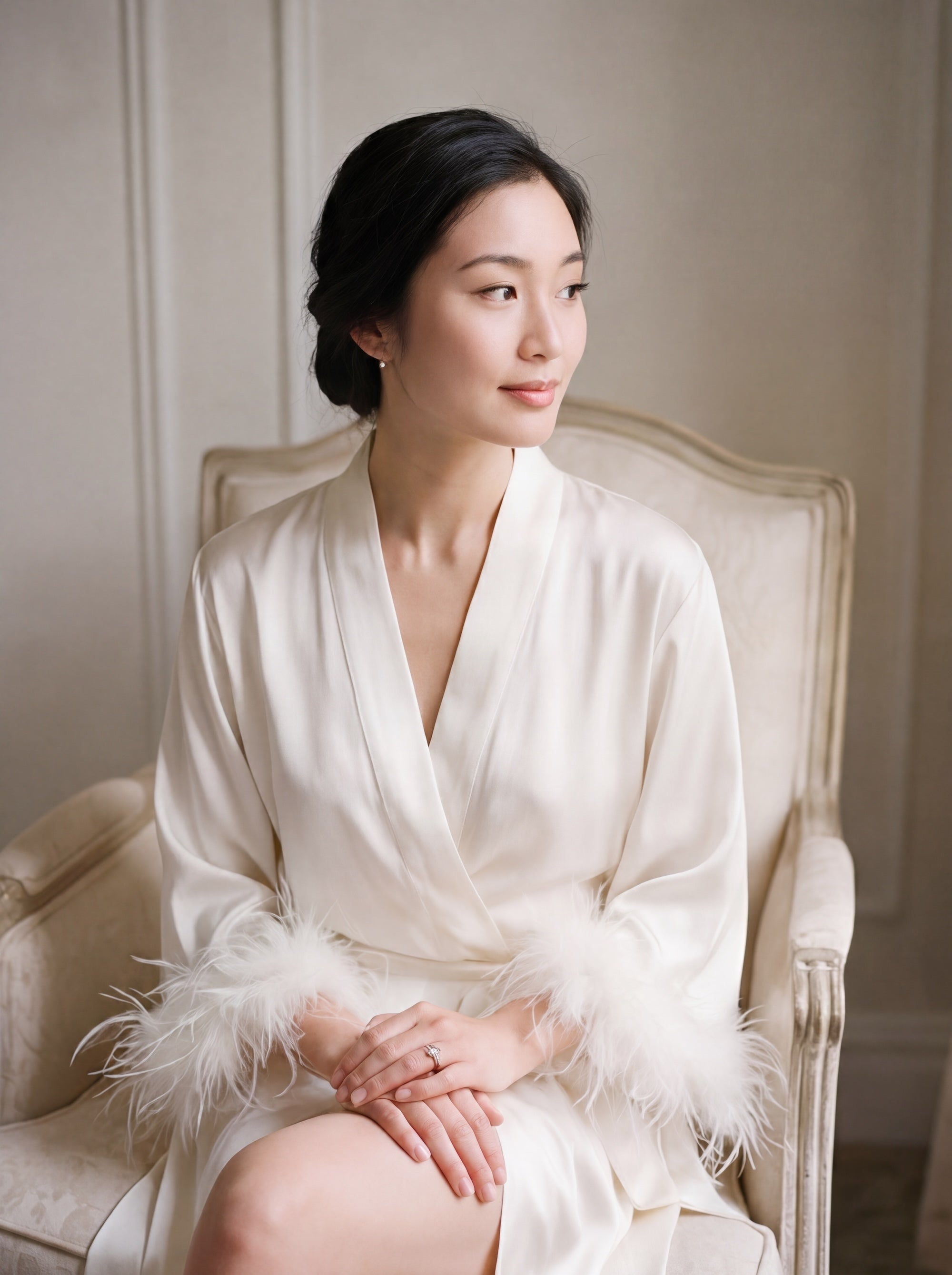 真絲晨光睡袍套裝｜Silk Vow