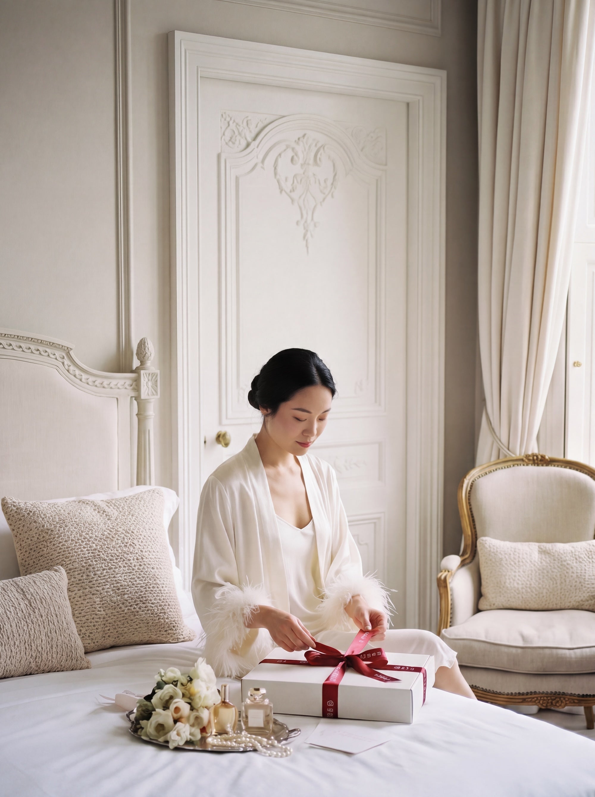 真絲晨光睡袍套裝｜Silk Vow