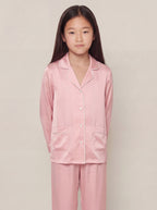 兒童抗敏真絲長袖睡衣套裝｜CloudSoft Silk™